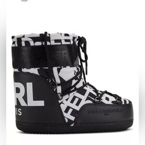 Karl Lagerfield Piers lace up boot 8m